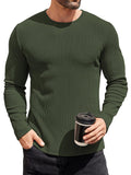 Classic Versatile Slim Fit Sweater (US Only) Sweater coofandy Army Green S 
