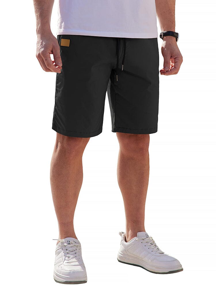 Classic Leisure Stretchy Shorts (US Only) Shorts coofandy Black 32 