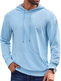 Casual Classic Versatile Hoodie (US Only) Hoodies coofandy Light Blue S 