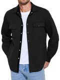 Casual Lightweight Quilted Jacket (US Only) Jackets coofandy Black S 