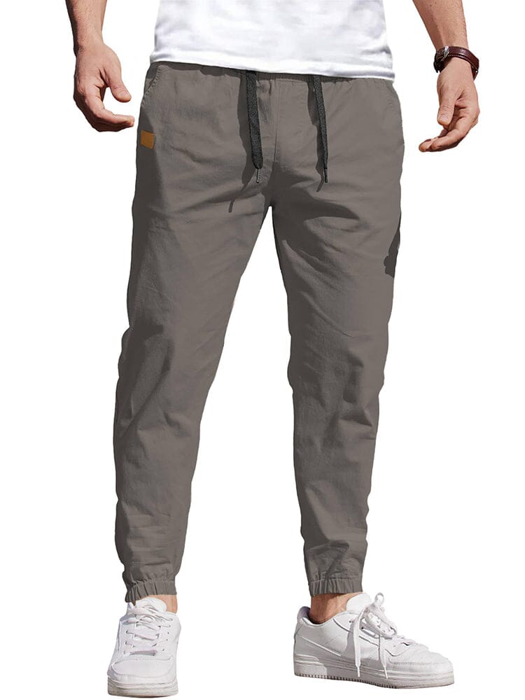 Casual Cargo Jogger Pants (US Only) Pants coofandy Dark Grey S 