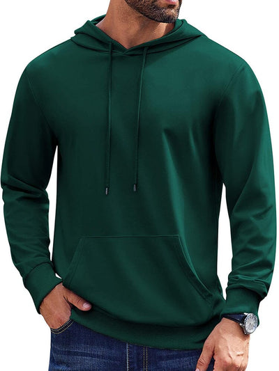 Casual Classic Versatile Hoodie (US Only) Hoodies coofandy Green S 