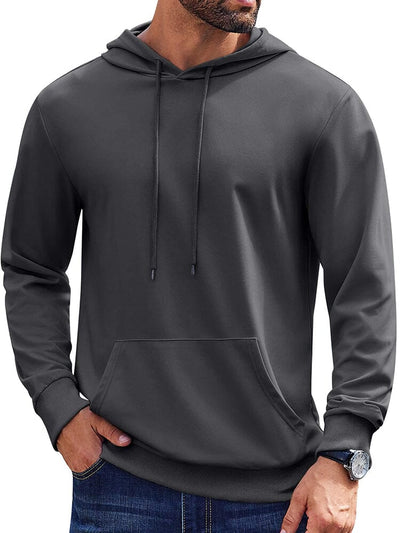 Casual Classic Versatile Hoodie (US Only) Hoodies coofandy Grey S 