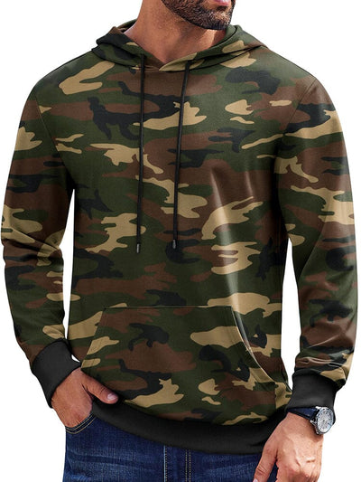 Casual Classic Versatile Hoodie (US Only) Hoodies coofandy Camo S 