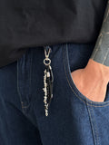 Urban Street Keychain Pendant Charm for Jeans and Bags