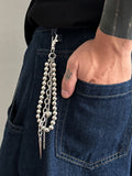 Essential Beads Rivet Wallet Chain Keychain Jeans Charm