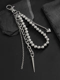 Essential Beads Rivet Wallet Chain Keychain Jeans Charm