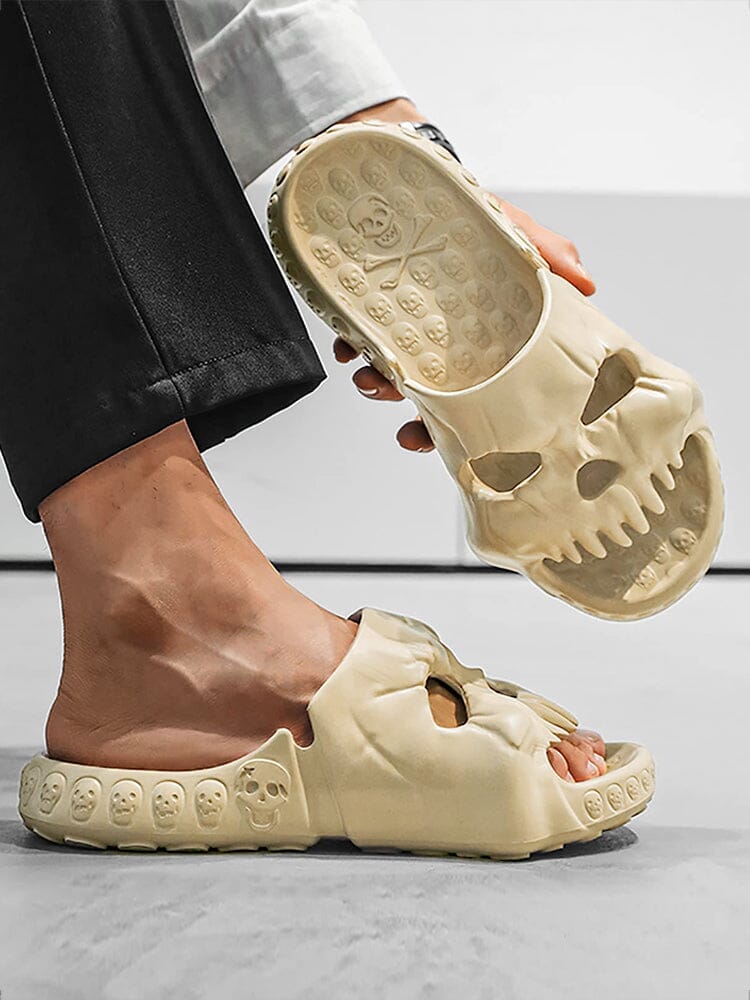 Cozy Skeleton Shaped Non-Slip Slippers Slippers coofandy 