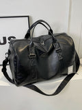 Large Capacity PU Leather Travel Bag