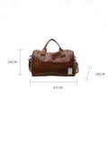 Large Capacity PU Leather Travel Bag