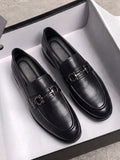 Top Grain Leather Horsebit Loafers