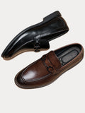 Top Grain Leather Horsebit Loafers