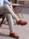Vintage Leather Derby Shoes