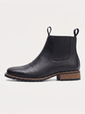 Vintage Embroidered Western Chelsea Boots