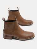 Vintage Embroidered Western Chelsea Boots