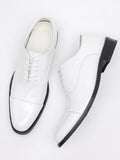 Patent Leather Cap Toe Oxford Dress Shoes