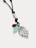 Retro Leaf Pendant Necklace Necklace coofandystore Leaf 
