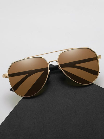 Fashion Round Cross Bar Sunglasses Accessories coofandy PAT2 F 