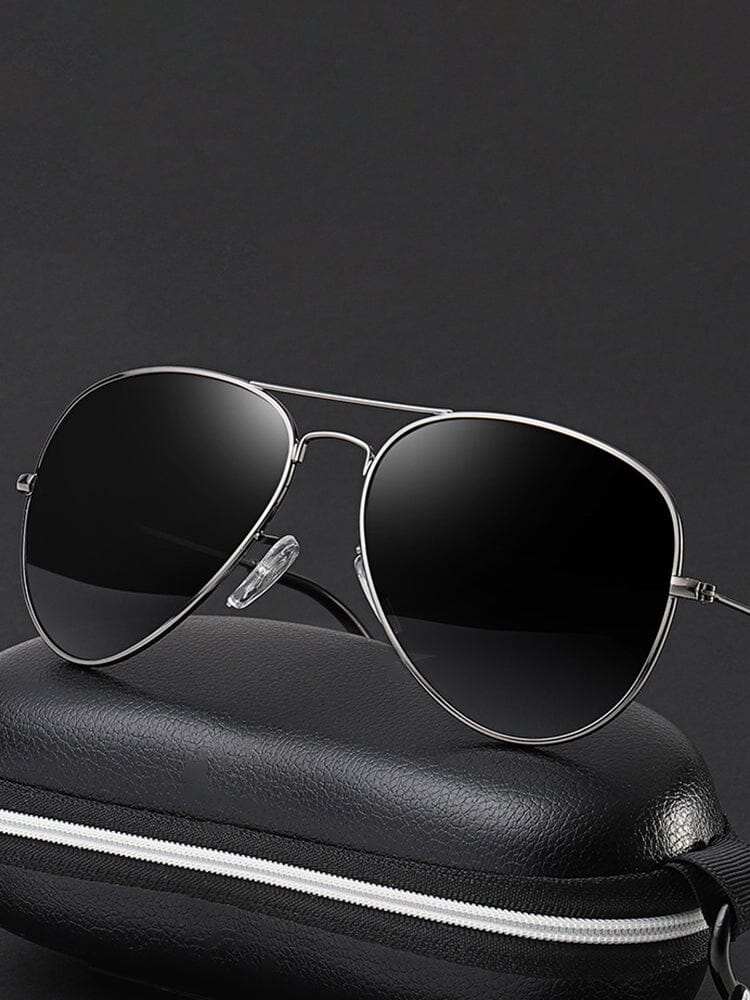 Classic Curved Crossbar Sunglasses Accessories coofandy PAT2 F 