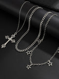 3-Piece Versatile Layered Necklace Set