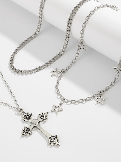 3-Piece Versatile Layered Necklace Set