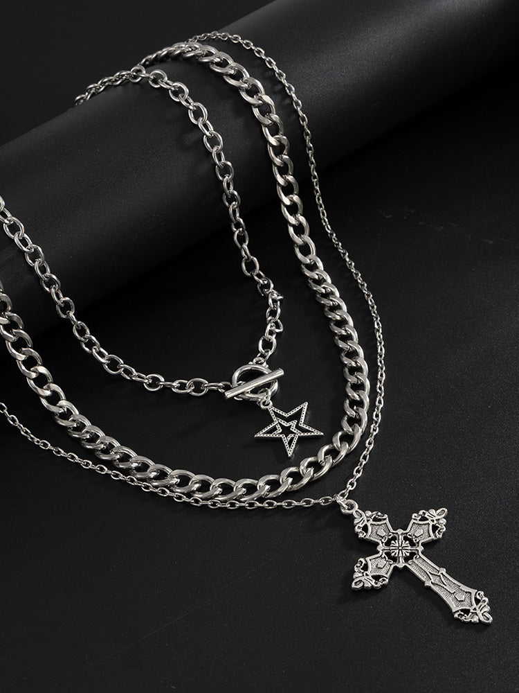 3-Piece Versatile Layered Necklace Set