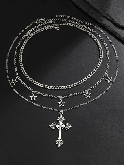 3-Piece Versatile Layered Necklace Set