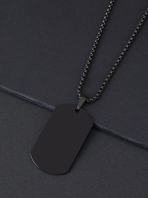 Basic Fashion Pendant Chain Necklace
