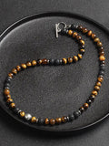 Natural Tiger Eye Stone Necklace