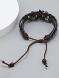 Retro Multilayer Wrap Leather Bracelets