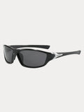 Rectangle Shade Outdoor Cycling Polarized Sunglasses