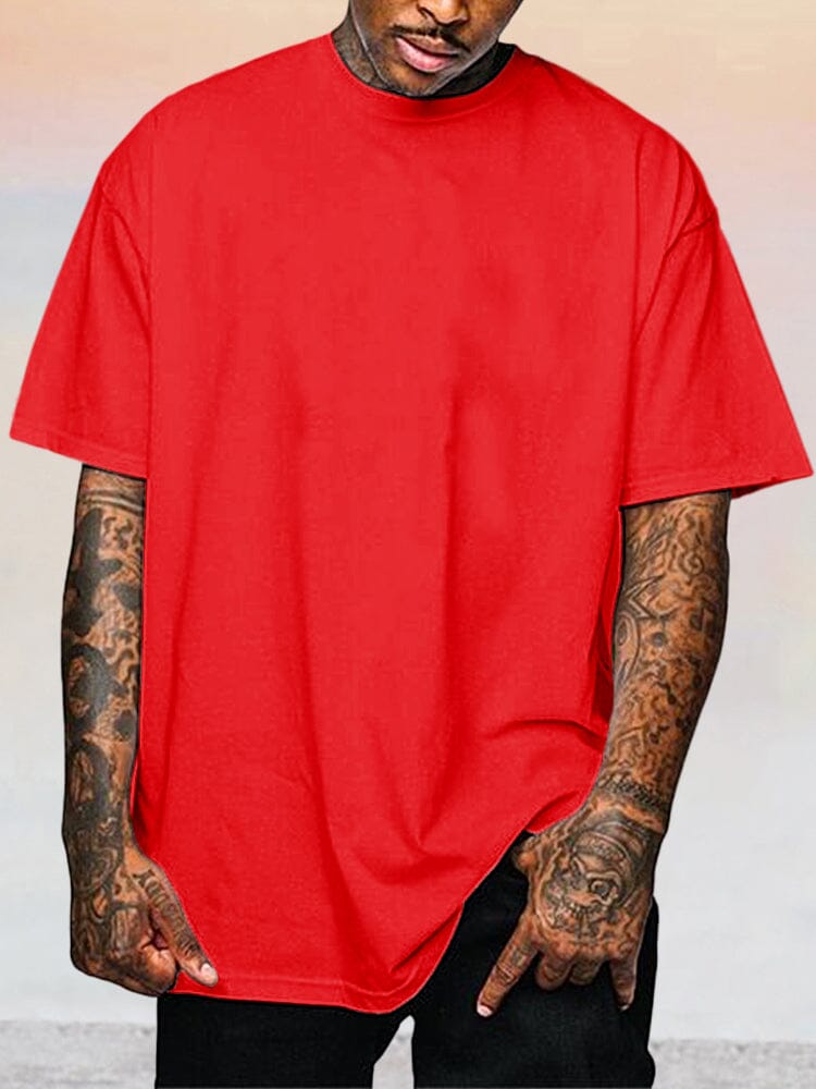 Classic Cotton Soft T-Shirt T-Shirt coofandystore Red XS 