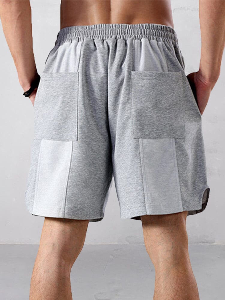 Cotton Stretch Short With Pockets Shorts coofandy 