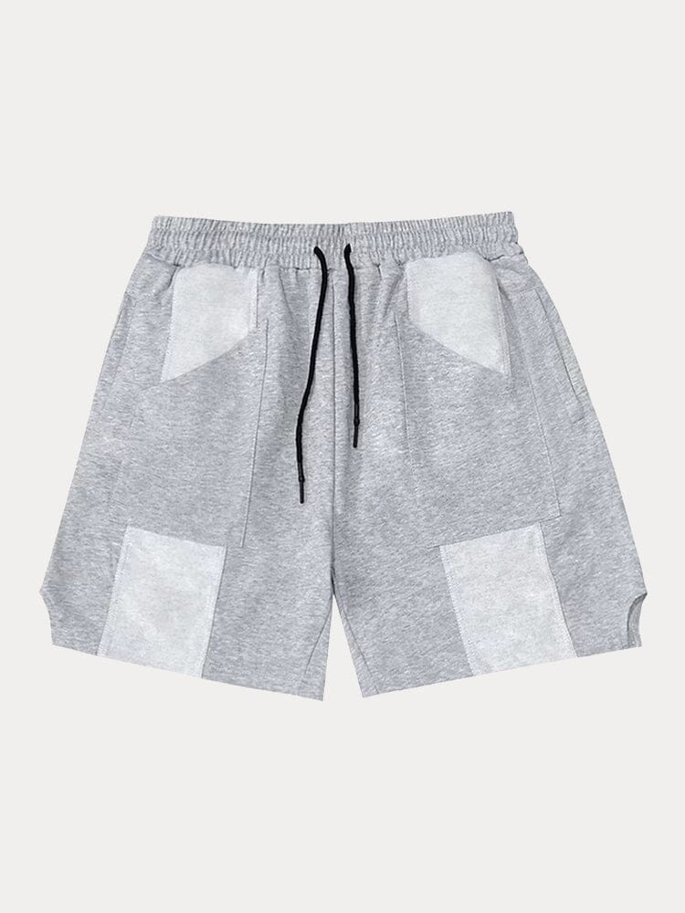 Cotton Stretch Short With Pockets Shorts coofandy 