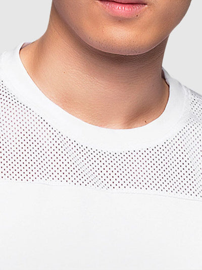 Breathable Loose Fit Mesh Top T-shirt coofandy 