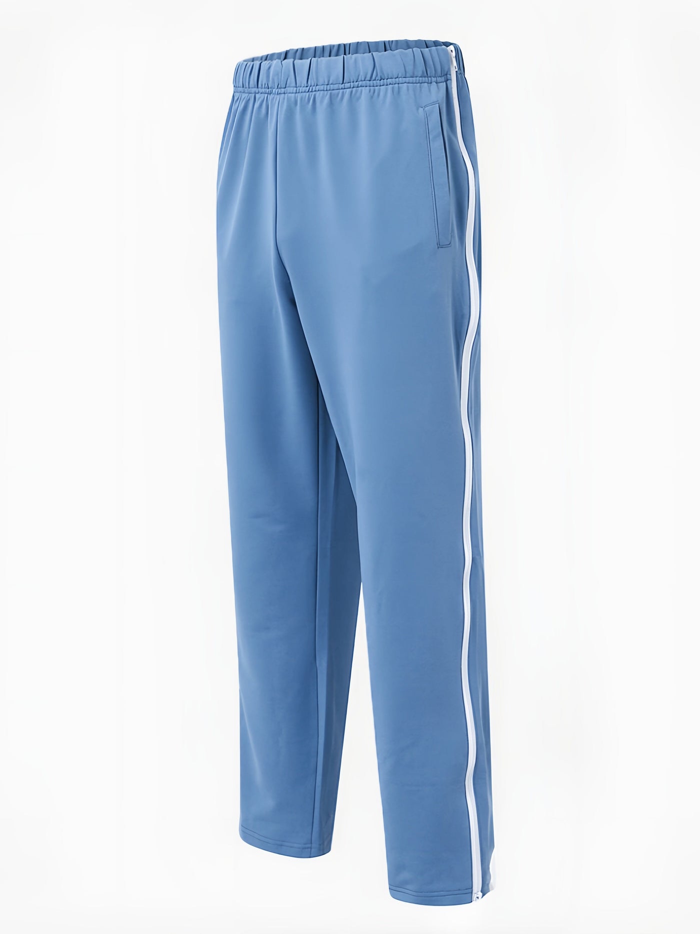 Unique Zipper Slit Side Sweatpants Sweatpants coofandy 