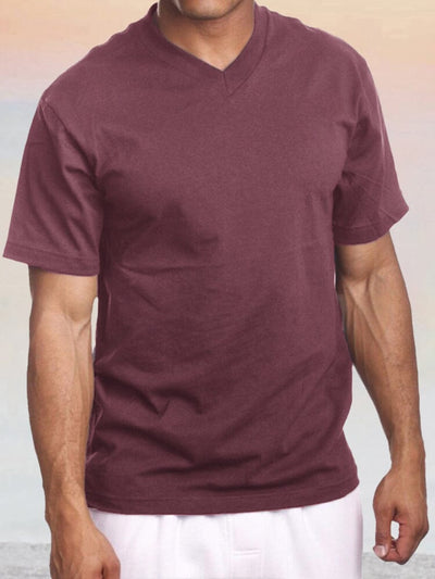 Classic Fit V-Neck T-Shirt T-shirt coofandy 