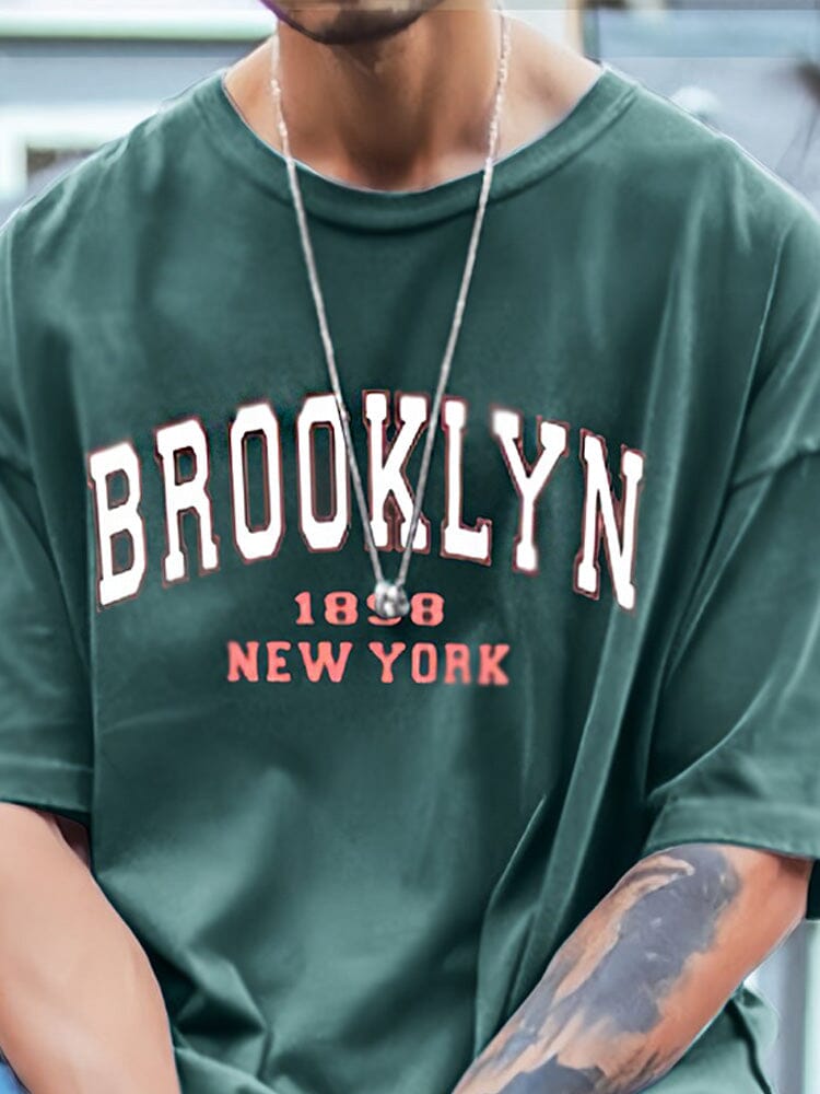 Loose Fit Brooklyn Graphic T-Shirt T-shirt coofandystore 