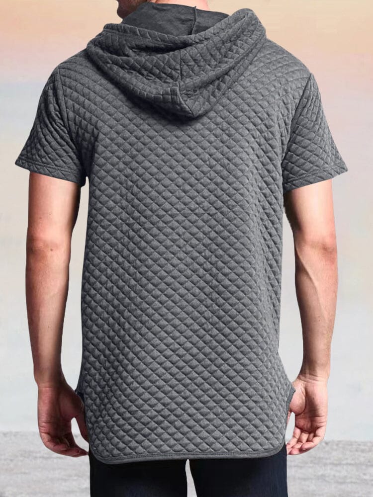 Casual Breathable Hooded T-Shirt T-shirt coofandystore 