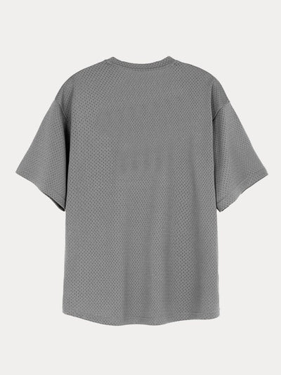 Casual Breathable Mesh T-shirt T-shirt coofandystore 