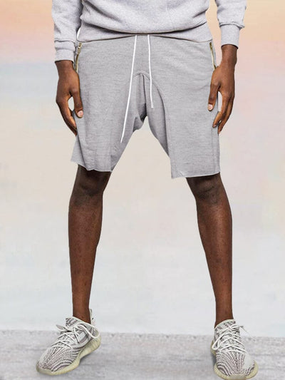 Cozy Soft Drawstring Workout Shorts Shorts coofandy Light Grey M 