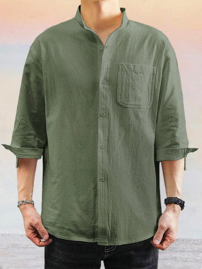 Comfy Cotton Linen Shirt Shirts coofandystore 