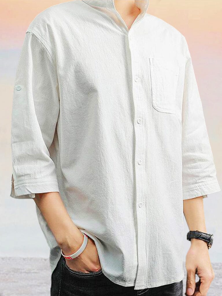 Comfy Cotton Linen Shirt Shirts coofandystore 