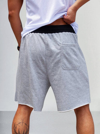 Loose 100% Cotton Sport Shorts Shorts coofandy 