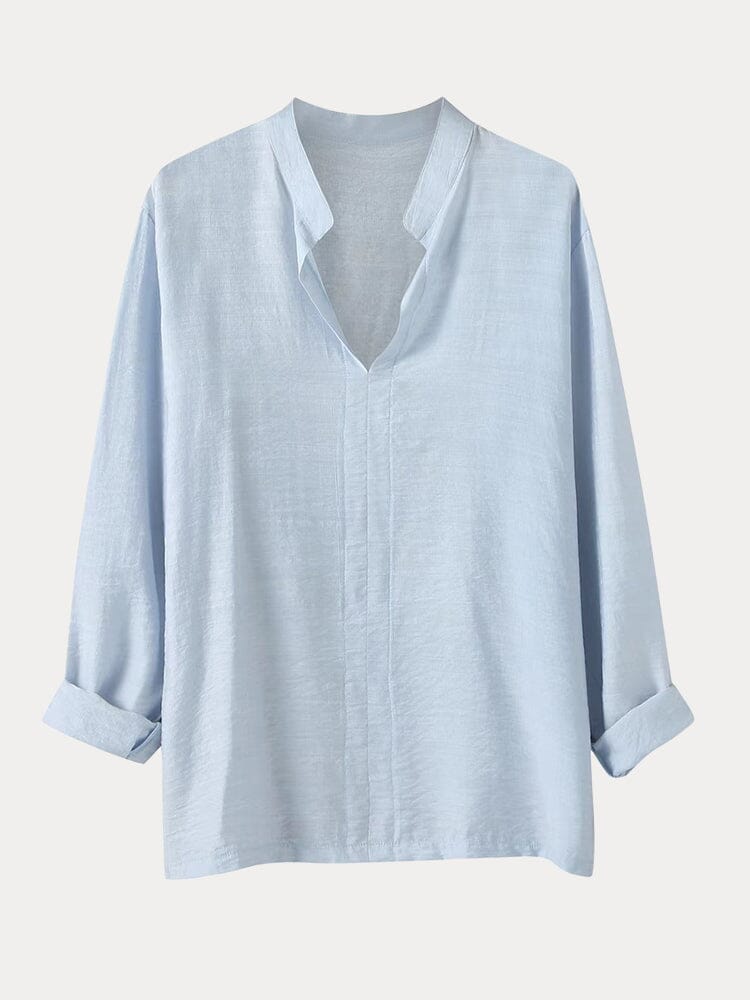 Casual Soft Cotton Linen Shirt Shirts coofandystore 