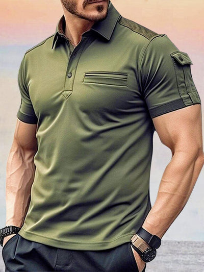Wrinkle Free Outdoor Shirt Shirts & Polos coofandystore Army Green S 