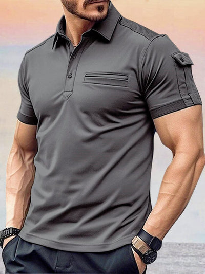 Wrinkle Free Outdoor Shirt Shirts & Polos coofandystore Grey S 