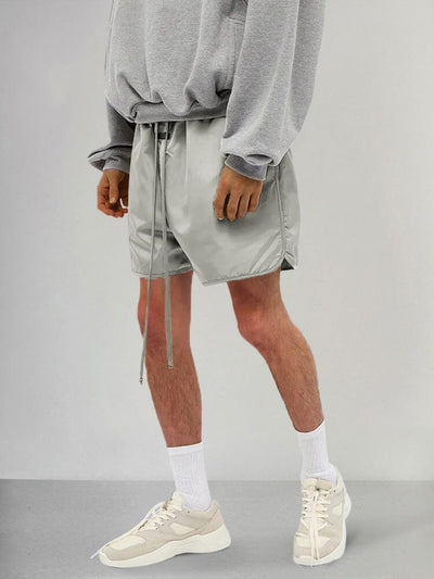 Cozy Drawstring Sweat Shorts Shorts coofandy 