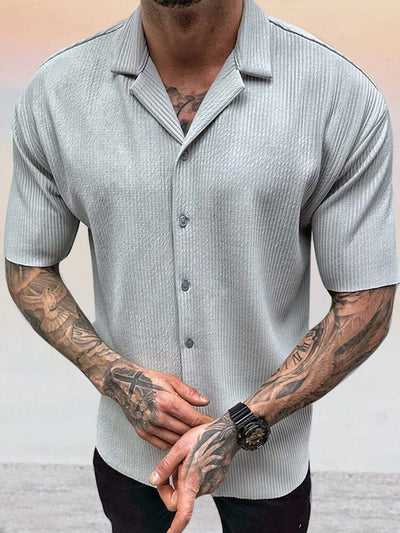 Cozy Stretch Pit Strip Shirt Shirts coofandystore 