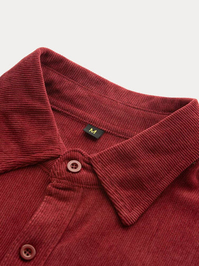 Casual Corduroy Shirt with Pockets Shirts coofandystore 